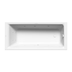 Kaldewei Badewanne Puro Whirl Full Body rechteckig 420x800x1800mm Links 170l Alp... KALDEWEI-256360303001 4063728640848 (Abb. 1)