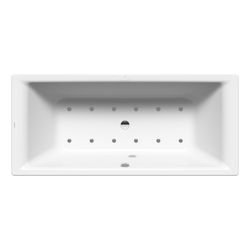 Kaldewei Badewanne Puro Duo Whirl Soul rechteckig 420x750x1700mm Rechts 122l Alp... KALDEWEI-266360543001 4055761273985 (Abb. 1)
