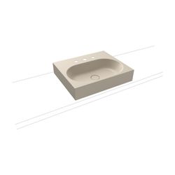 Kaldewei Aufsatzwaschtisch Centro rechteckig 120x500x600mm Rh. 120mm, Warm Beige... KALDEWEI-903006033661 4063728000864 (Abb. 1)