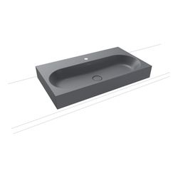 Kaldewei Aufsatzwaschtisch Centro rechteckig 120x500x900mm Rh. 120mm, Cool Grey ... KALDEWEI-903106013665 4063728000987 (Abb. 1)