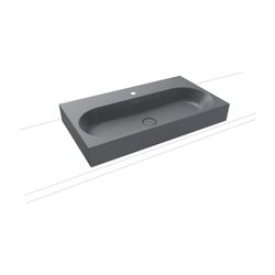 Kaldewei Aufsatzwaschtisch Centro rechteckig 120x500x900mm Rh. 120mm, Cool Grey ... KALDEWEI-903106013665 4063728000987 (Abb. 1)