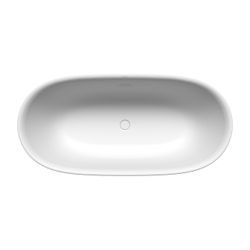 Kaldewei Badewanne Oyo Duo oval 439x770x1630mm 148l Alpinweiß m. ÜL, Garn.KA4032... KALDEWEI-205043500001 4055761301602 (Abb. 1)