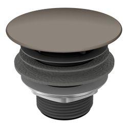 Kaldewei Permanentablaufventil Modell 3904 mit Deckel emailliert, rund, Warm Gre... KALDEWEI-905800000671 4063728009768 (Abb. 1)