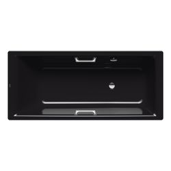 Kaldewei Badewanne Puro Star rechteckig 420x750x1700mm 137l Schwarz m. GL, seitl... KALDEWEI-255823000701 4063727077805 (Abb. 1)