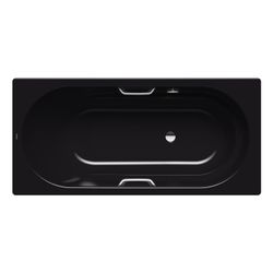 Kaldewei Badewanne Vaio Star rechteckig 430x800x1700mm 145l Schwarz m. Vollantis... KALDEWEI-234127093701 4063727161221 (Abb. 1)