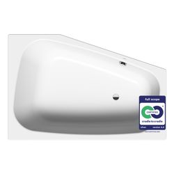 Kaldewei Badewanne Plaza Duo Kombi.-Form 430x1200x1800mm Links 273l Alpinweiß m.... KALDEWEI-237200010001 4001112658819 (Abb. 1)