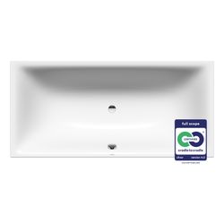 Kaldewei Badewanne Silenio rechteckig 435x800x1800mm 140l Alpinweiß m. ÜL, o. An... KALDEWEI-267600010001 4001112960318 (Abb. 1)