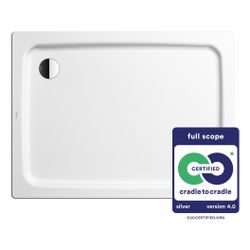 Kaldewei Duschwanne Duschplan Rechteckig 32/65x1200x700mm d. 90mm Alpinweiß/Weiß... KALDEWEI-431500010001 4001112563250 (Abb. 1)