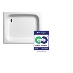 Kaldewei Duschwanne Sanidusch Rechteckig 32/140x900x700mm d. 52mm Alpinweiß/Weiß... KALDEWEI-447900010001 4001112298275 (Abb. 1)