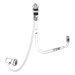 Kaldewei Brauseschlauch Modell 8880 versenkbar, Chrom... KALDEWEI-689720200999 4001112863220 (Abb. 1)