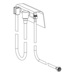 Kaldewei Brauseschlauch Modell 8890 außenliegend, Chrom... KALDEWEI-689720210999 4001112863237 (Abb. 1)