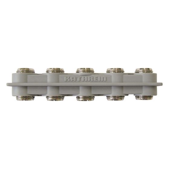 Kathrein 5-fach Steckverbinder F EMU 250, 75 Ohm, gerade, Stecker/Stecker