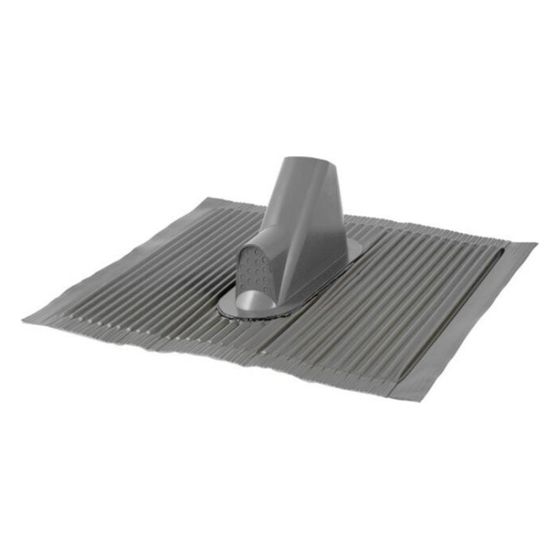 Kathrein Dachabdeckblech ZTB 60sw, 38-60mm, Alu kunststoffbeschichtet, Schwarz