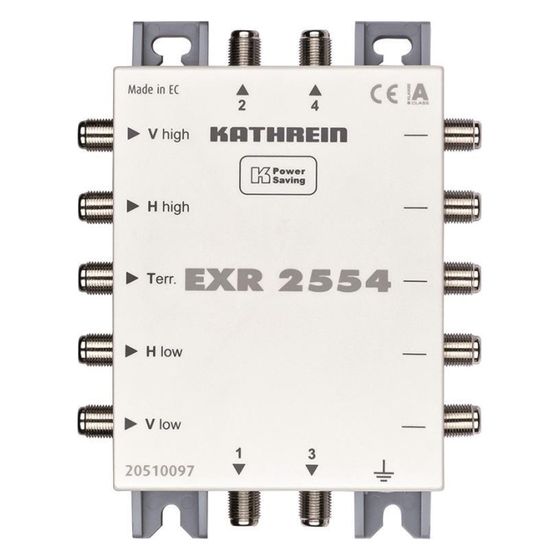 Kathrein Multischalter EXR 2554, 5 Eingänge, 4 Teilnehmeranschlüsse