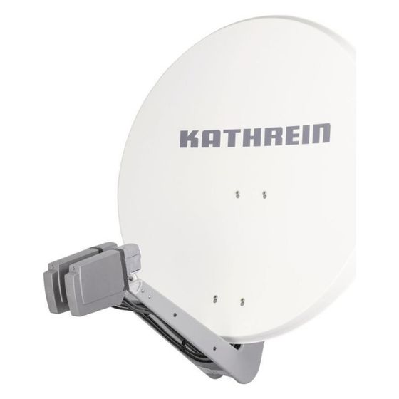 Kathrein Offset-Parabol-Spiegel CAS 90ws, 90cm, Aluminium/Stahl, Weiß