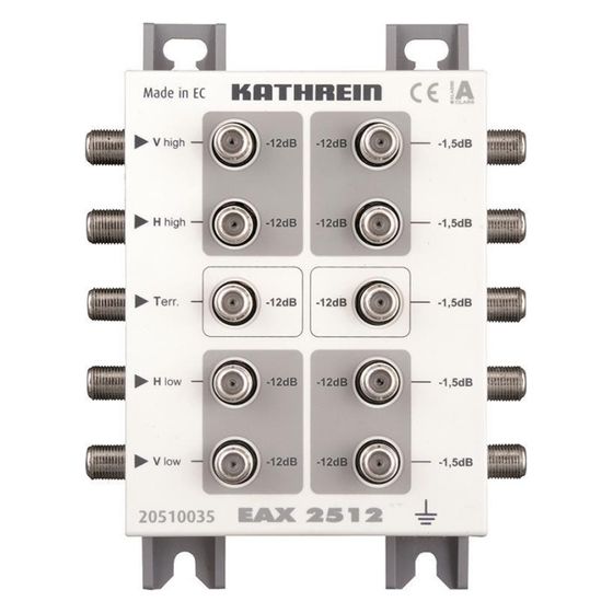 Kathrein Sat-ZF-Abzweiger EAX 2512, 13 dB, 5-2400 MHz, F-Connector