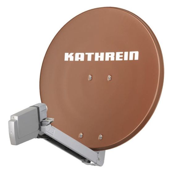 Kathrein Offset-Parabol-Spiegel CAS 80ro, 80cm, Aluminium, Rotbraun