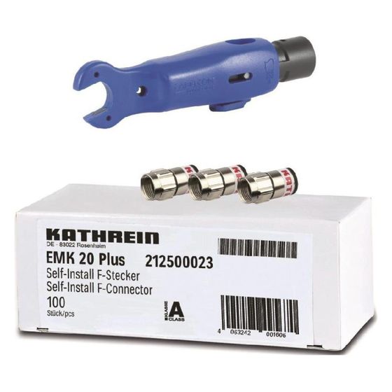 Kathrein Self-Install-Stecker-Set ZAH 15 PLUS, 255x210x72mm, Kunststoff