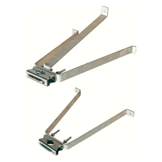 Kathrein Mastbügelgarnitur ZTH 01, Abstand 25 cm, Ausführung Wandhalterung, Durchmesser Mastrohr 48 mm, Stahl
