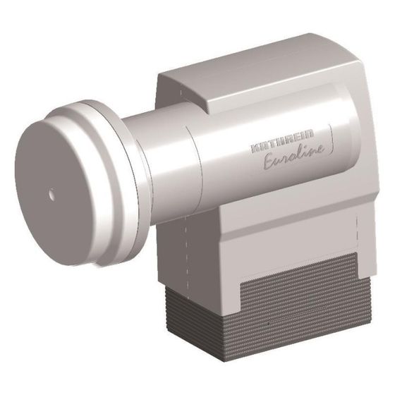 Kathrein Quad-LNB KEL 444, 4 Ausgänge, 40mm Aufnahme, Grau