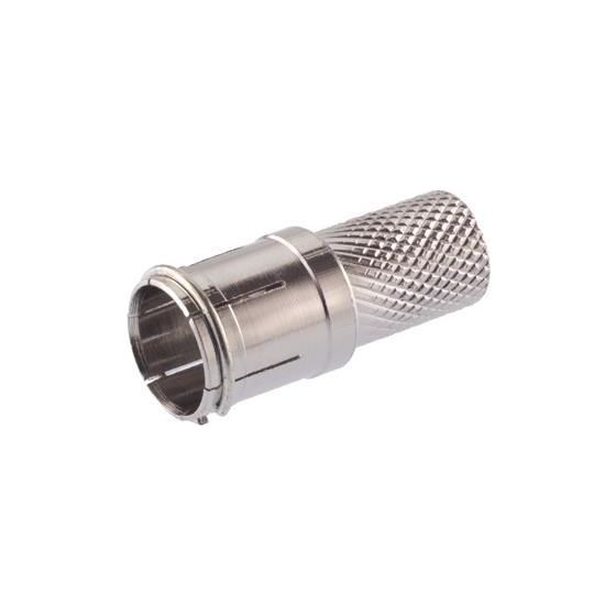 Kathrein F-Quick Schraubstecker EMK 02, 75 Ohm, 90 dB, Schirmklasse A