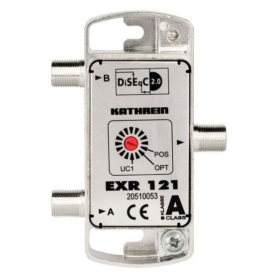 Kathrein Umschaltmatrix EXR 121, 2 Eingänge, 1 Teilnehmeranschluss