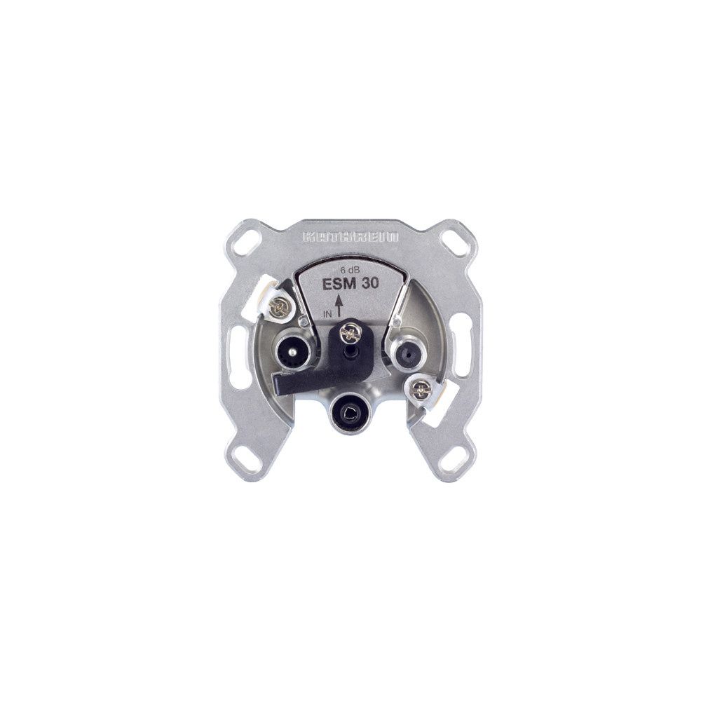 Kathrein Modem-Einzelanschlussdose ESM 30, 6dB, 80x80x40mm, Edelstahl, Aluminium... KATHREIN-274429 4021121387289 (Abb. 2)
