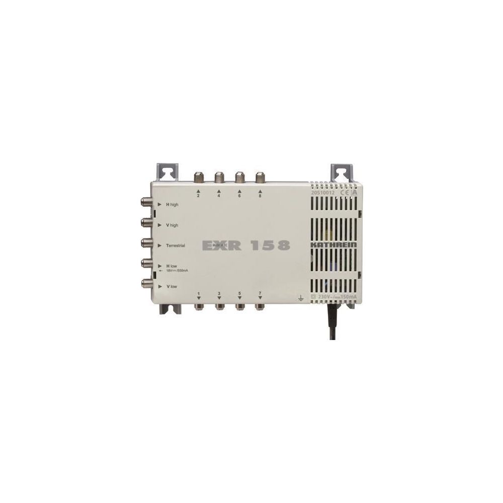 Kathrein Multischalter EXR 158, 5 Eingänge, 8 Teilnehmeranschlüsse... KATHREIN-20510012 4021121448683 (Abb. 2)