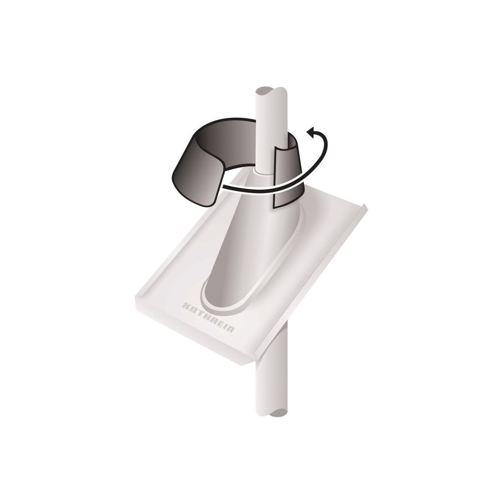 Kathrein Abdeckkragen ZTC 01, 27-60mm, Dachdurchführungsdichtung... KATHREIN-204500012 4063242001590 (Abb. 2)