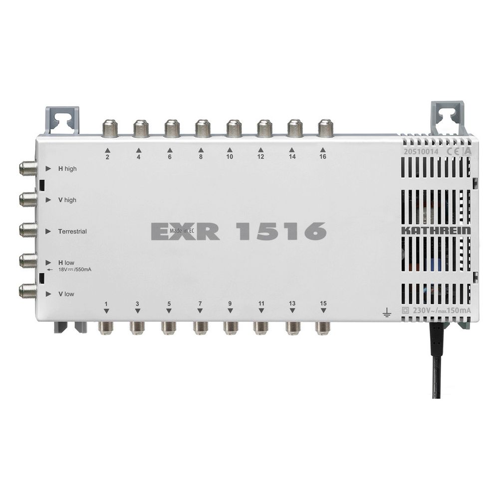 Kathrein Multischalter EXR 1516, 5 Eingänge, 16 Teilnehmeranschlüsse... KATHREIN-20510014 4021121448836 (Abb. 3)