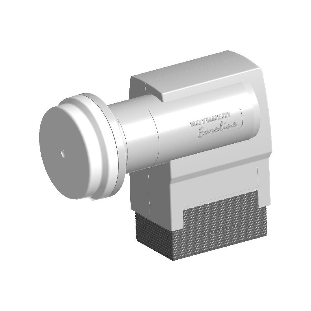 Kathrein Twin-LNB KEL 422, 10,70-12,75GHz, 2 Ausgänge, 40mm Aufnahme, Grau... KATHREIN-20110028 4021121534805 (Abb. 3)