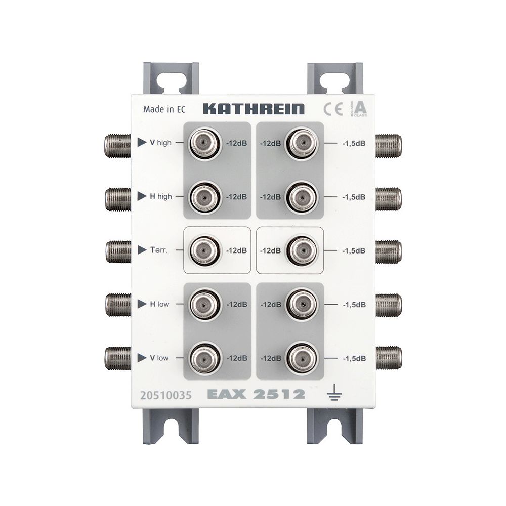 Kathrein Sat-ZF-Abzweiger EAX 2512, 13 dB, 5-2400 MHz, F-Connector... KATHREIN-20510035 4021121473005 (Abb. 2)