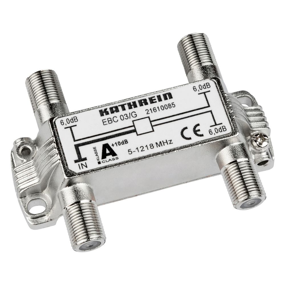 Kathrein Verteiler EBC 03/G, 6dB, 5-1218MHz, F-Connector... KATHREIN-21610085 4021121547577 (Abb. 2)
