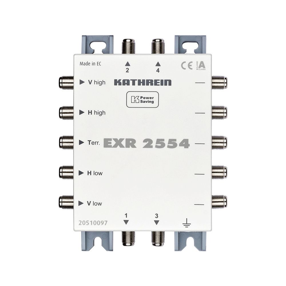 Kathrein Multischalter EXR 2554, 5 Eingänge, 4 Teilnehmeranschlüsse... KATHREIN-20510097 4021121522819 (Abb. 3)