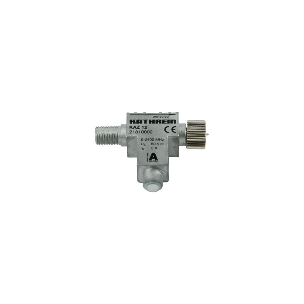 Kathrein Blitzstromableiter KAZ 12, 5-2400 MHz, 75 Ohm, 21810002... KATHREIN-21810002 4021121450785 (Abb. 2)