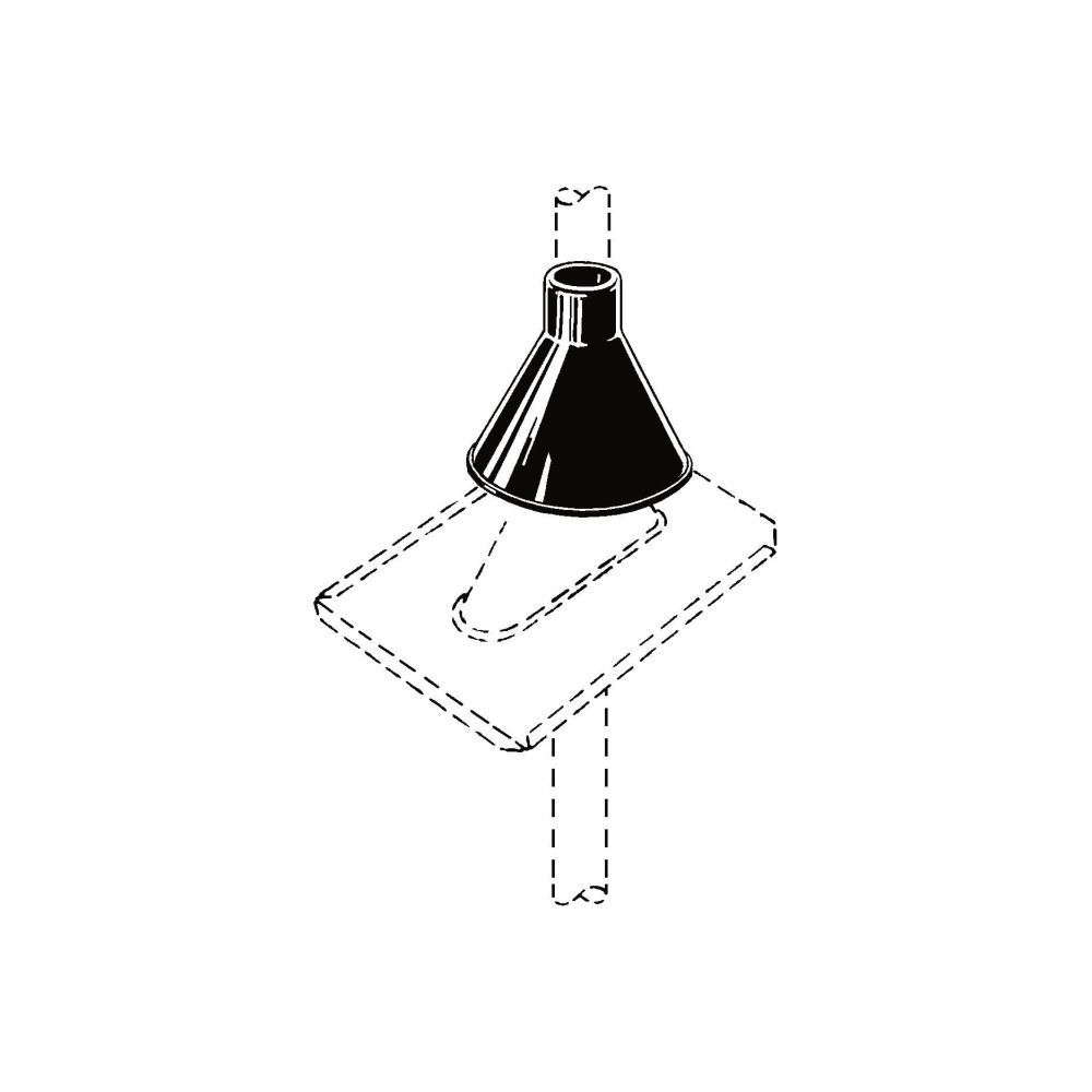 Kathrein Abdeckkragen ZTC 60, D 60mm, Dachdurchführungsdichtung... KATHREIN-218338 4021121433696 (Abb. 2)