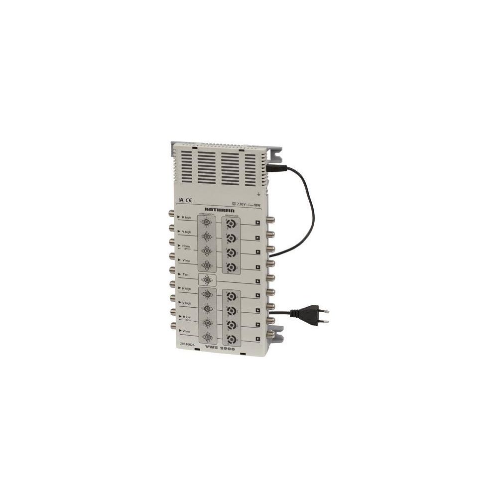 Kathrein Verteilnetzverstärker VWS 2900, 9 Eingänge 9 Ausgänge, 24 dB Sat-Verstärkun... KATHREIN-20510026 4021121468889 (Abb. 2)