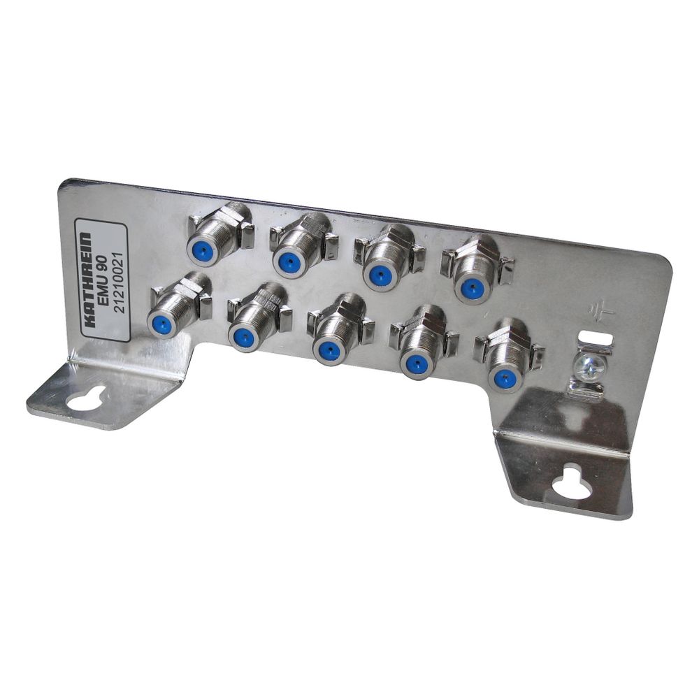 Kathrein F-Erdungsblock EMU 90, 9fach, 90dB, Stahl, feuerverzinkt... KATHREIN-21210021 4021121491306 (Abb. 2)