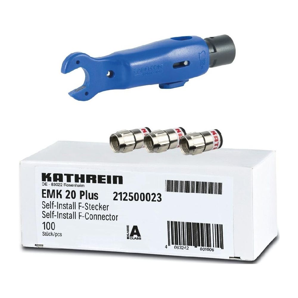 Kathrein Self-Install-Stecker-Set ZAH 15 PLUS, 255x210x72mm, Kunststoff... KATHREIN-214500010 4063242001989 (Abb. 2)
