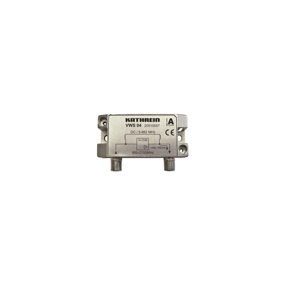 Kathrein SAT-ZF-Verstärker VWS 04, 8 dB, 1 Eingang, 1 Ausgang... KATHREIN-20510057 4021121498008 (Abb. 2)