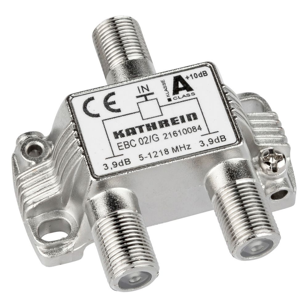 Kathrein Verteiler EBC 02/G, 3,9dB, 5-1218MHz, F-Connector... KATHREIN-21610084 4021121547607 (Abb. 2)