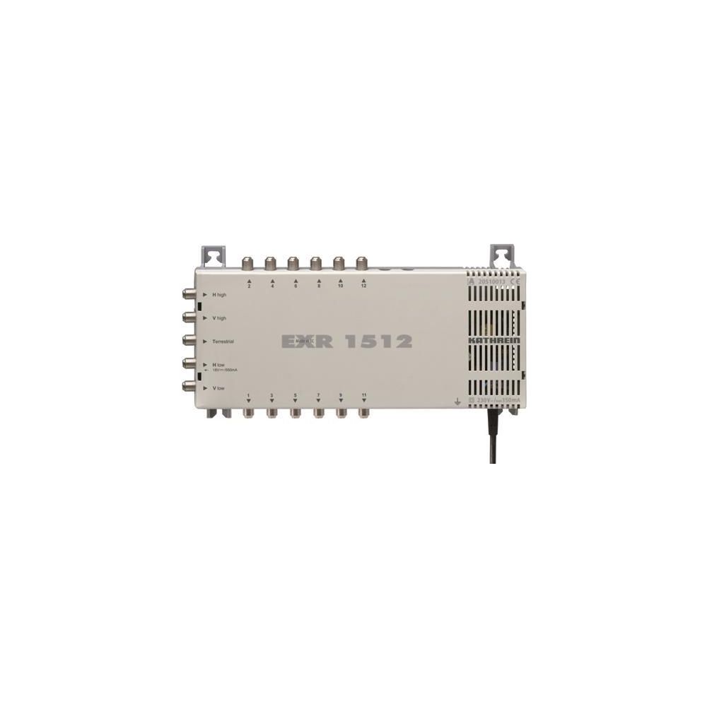 Kathrein Multischalter EXR 1512, 5 Eingänge, 12 Teilnehmeranschlüsse, 47-862/950-215... KATHREIN-20510013 4021121448706 (Abb. 2)