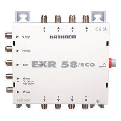 Kathrein Multischalter EXR 58/ECO, 5 Eingänge, 8 Teilnehmeranschlüsse... KATHREIN-20510051 4021121487057 (Abb. 1)