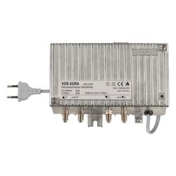 Kathrein Hausanschlussverstärker VOS 43/RA, 34/40dB 5-65/85-1006 MHz, F-Connector... KATHREIN-20910030 4021121503917 (Abb. 1)