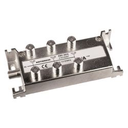Kathrein Verteiler EBC 06/G, 6-fach, 10 dB, 5-1218 MHz, F-Connector... KATHREIN-21610087 4021121547669 (Abb. 1)
