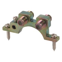Kathrein F-Erdungsblock EMU 22, 32x55x35mm, Stahl, vernickelt... KATHREIN-273285 4021121437366 (Abb. 1)