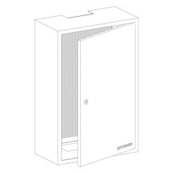 Kathrein Montageschrank MS 6080, 600x800x200mm, Stahl, Grau... KATHREIN-214500004 4063242001705 (Abb. 1)