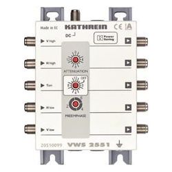Kathrein SAT-Verteilnetzverstärker VWS 2551, 15 dB Verstärkung, 5 Eingänge, 5 Ausgän... KATHREIN-20510099 4021121522864 (Abb. 1)