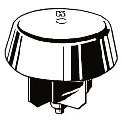 Kathrein Mastabdeckkappe ZTC 06, 48-60mm, Verschlussstopfen... KATHREIN-218214 4021121045950 (Abb. 1)