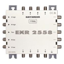 Kathrein Multischalter EXR 2558, 5 Eingänge 8 Teilnehmeranschlüsse, kaskadierbar... KATHREIN-20510096 4021121522796 (Abb. 1)